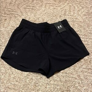 NWT Under Armour Women's Athletic Black Shorts